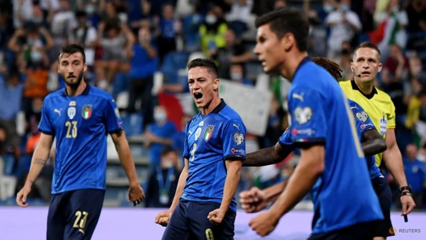 Football: Italy return to winning ways with rout of Lithuania Football: Italy return to winning ways with rout of Lithuania