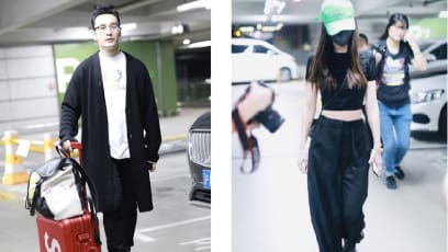 Netizens Can’t Get Over Angelababy Wearing A Green Cap Amidst Rumours That She And Huang Xiaoming Have Split