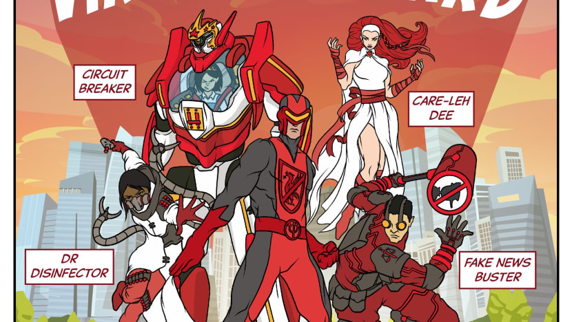'Superheroes' join Singapore's COVID-19 fight 'Superheroes' join Singapore's COVID-19 fight