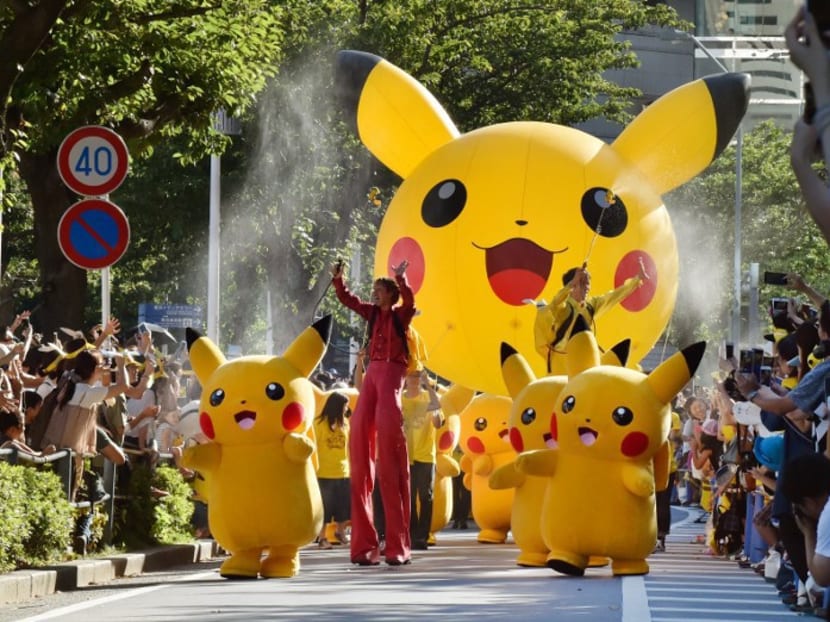 Annual Pikachu Parade Held In Yokohama Amid Pokemon Popularity Today