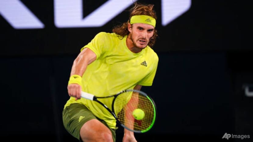 Tennis: Tsitsipas thrashes Simon to canter into second round Tennis: Tsitsipas thrashes Simon to canter into second round