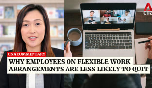 Commentary: Why employees on flexible work arrangements are less likely to quit | Video