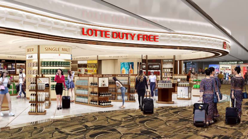 Lotte takes over liquor, tobacco concession at Changi Airport Lotte takes over liquor, tobacco concession at Changi Airport