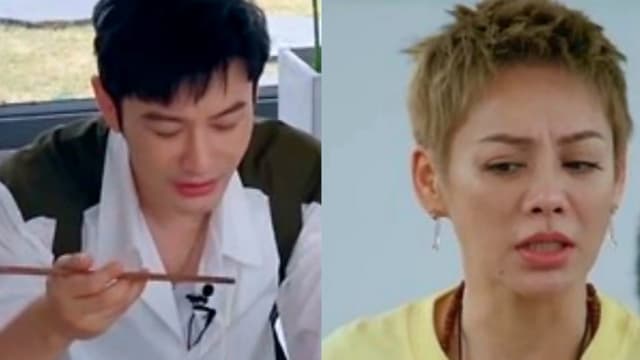 果然是在减肥！黄晓明“一根面”食量让宁静傻眼