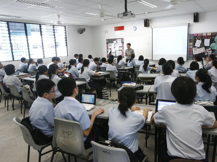 Students having a lesson in a classroom. TODAY file photo