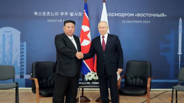 North Korea says cooperation with Russia 'natural' for neighbours