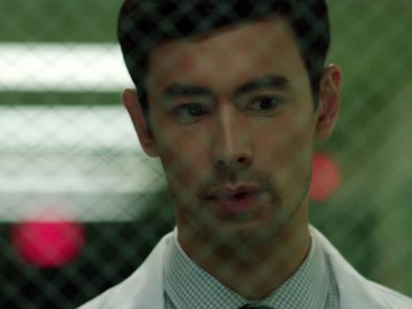 Actor George Young plays a young doctor who finds himself dealing a contagious disease in the new TV series, Containment.