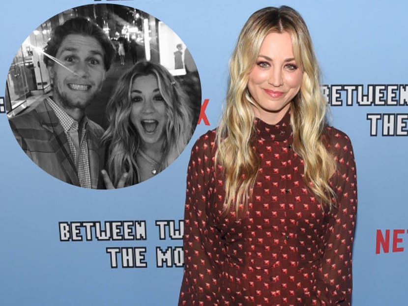 Kaley Cuoco has split from Karl Cook after three years of marriage, as the couple say their lives have taken them in opposite directions . Kaley Cuoco has split from Karl Cook after three years of marriage, as the couple say their lives have taken them in opposite directions .