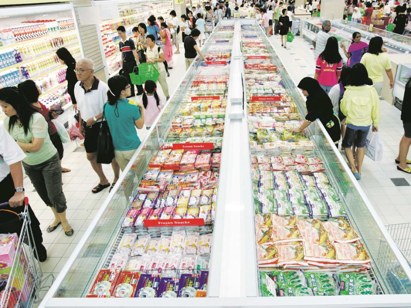 NTUC has five FairPrice Xtra hypermarkets, including this one at Ang Mo Kio. FairPrice is now Singapore’s largest supermarket chain, with a network of more than 120 outlets. Photo: TODAY file photo