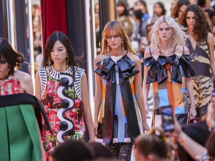 At Paris Fashion Week, Louis Vuitton's theme was 'blow up