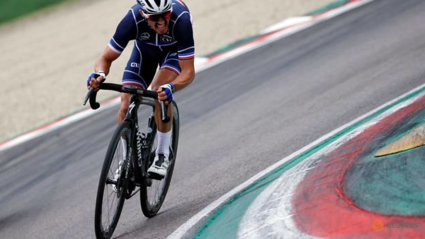 Cycling: Alaphilippe beats Van der Poel to win Tirreno-Adriatico stage two Cycling: Alaphilippe beats Van der Poel to win Tirreno-Adriatico stage two