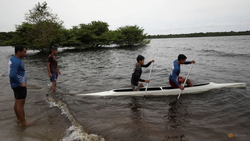 Canoeing-Brazilian indigenous canoers eyeing Olympic glory Canoeing-Brazilian indigenous canoers eyeing Olympic glory
