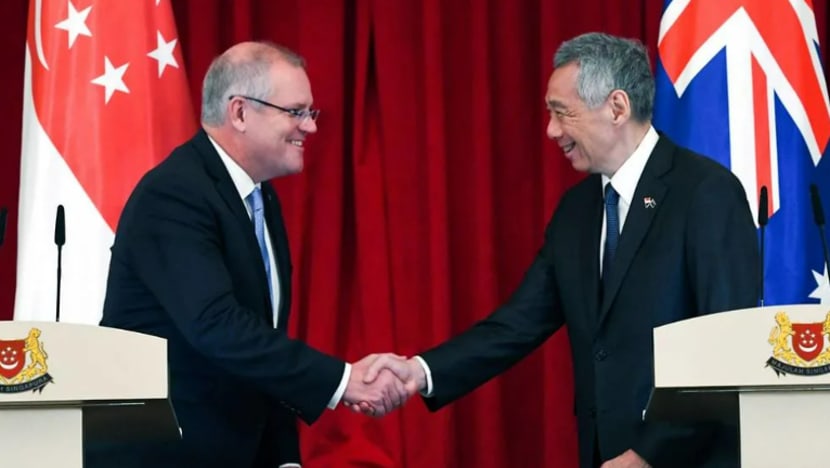 PM Australia lawat S'pura untuk hadiri mesyuarat pemimpin dengan PM Lee