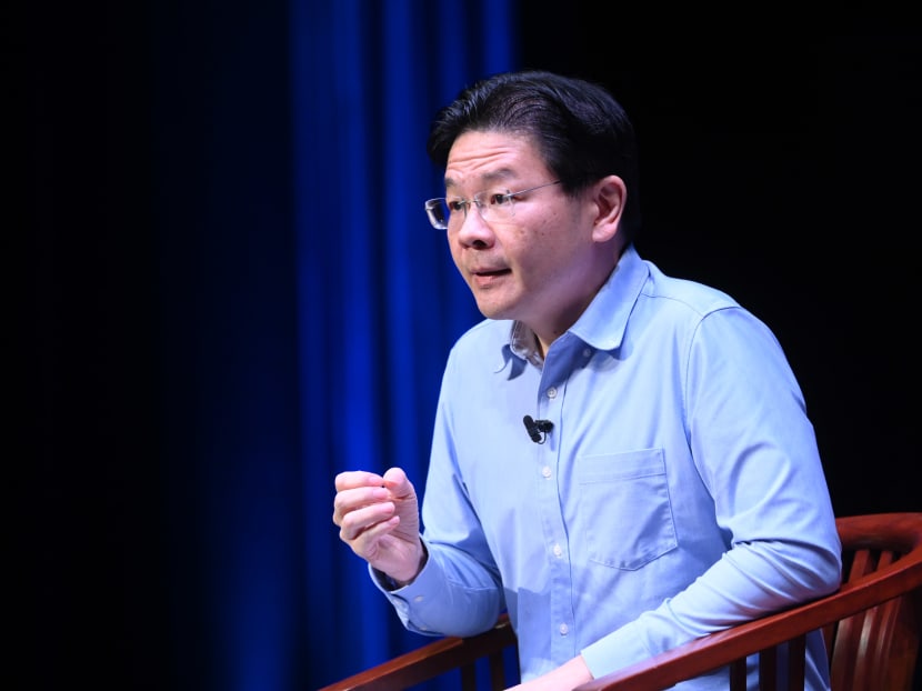 Finance Minister Lawrence Wong (pictured) said that racial and religious harmony does not fall ready-made from the sky and there is nothing preordained about a multiracial society. Finance Minister Lawrence Wong (pictured) said that racial and religious harmony does not fall ready-made from the sky and there is nothing preordained about a multiracial society.