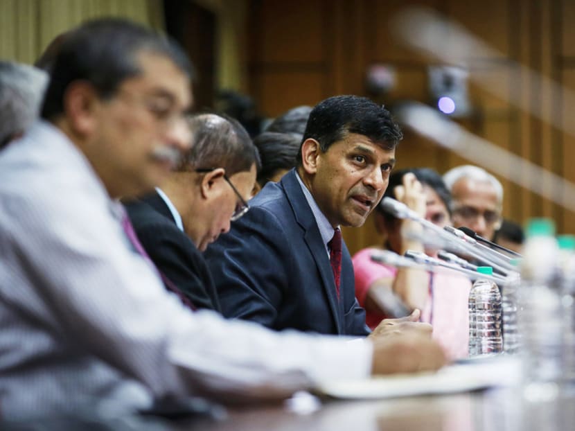 RBI Governor Raghuram Rajan pointed to low capacity utilisation and weak indicators of production and credit off-take as reasons for the move. Photo: Reuters