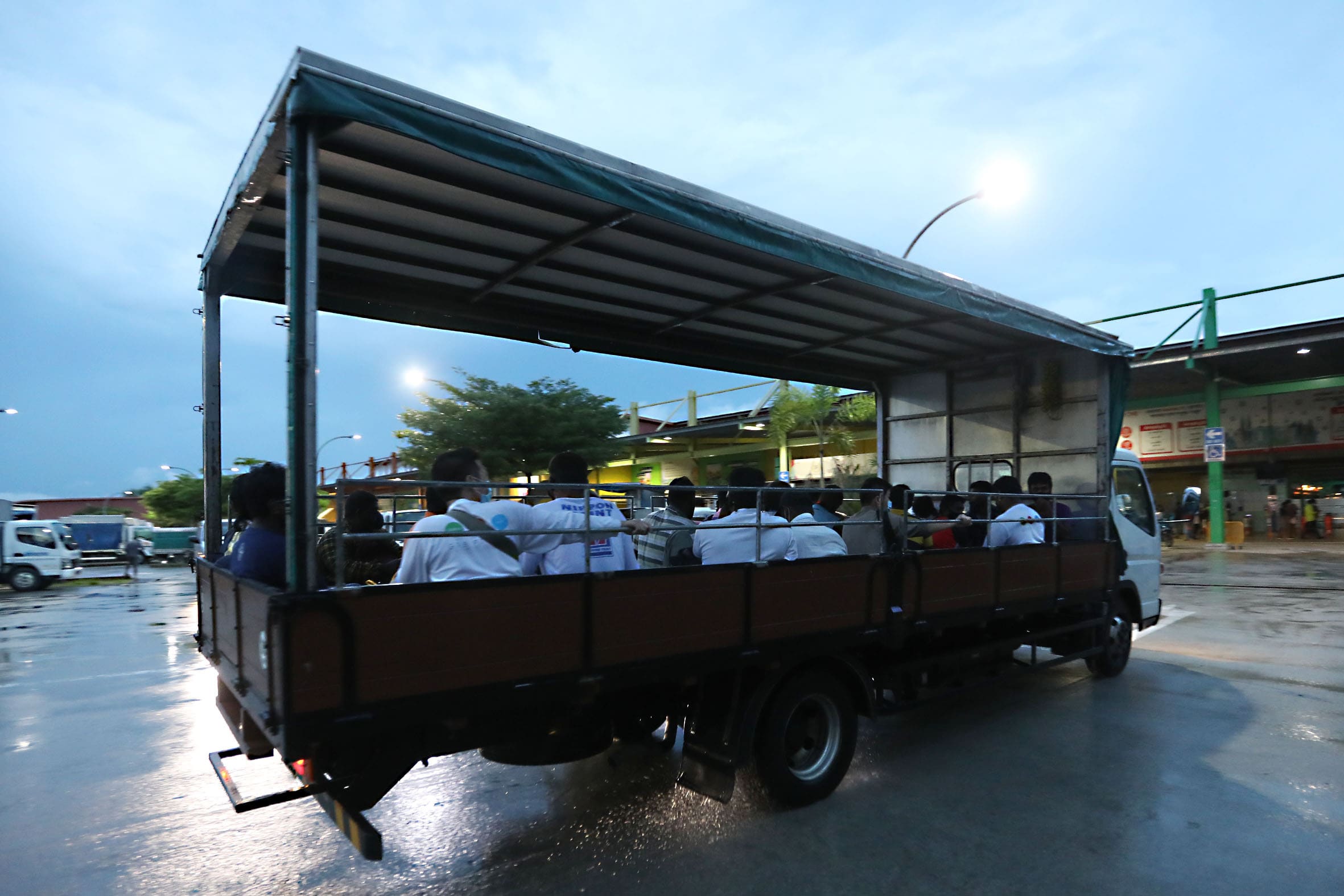 The Government had been working to improve the safety of workers on lorries and had consulted with various stakeholders. The Government had been working to improve the safety of workers on lorries and had consulted with various stakeholders.