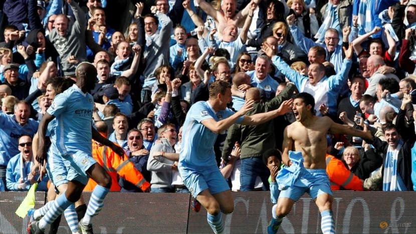 Manchester City unveil Aguero statue on 10th anniversary of '93:20' Manchester City unveil Aguero statue on 10th anniversary of '93:20'