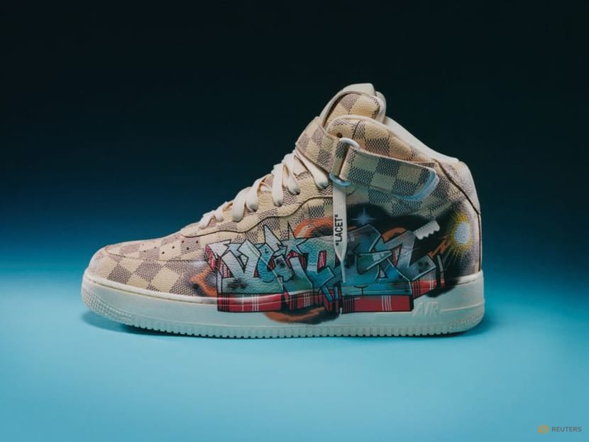 A Virgil Abloh-created sneaker exhibit opens in New York A Virgil Abloh-created sneaker exhibit opens in New York