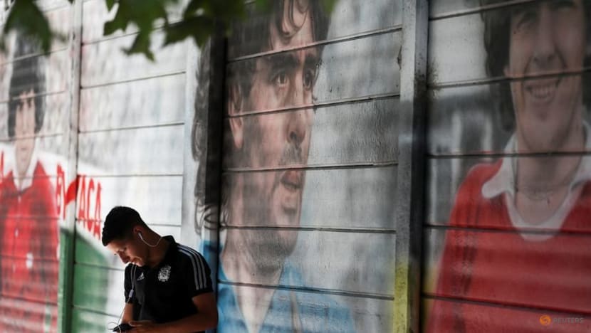 Argentina honours Maradona anniversary, hopes memory can spur World Cup revival