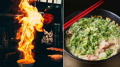 Want A Selfie With Fiery Noodles At Menbaka Fire Ramen? Surrender Your Phone