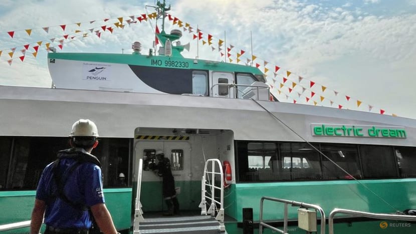 Singapore’s first electric ferry ready to set sail next month, as maritime sector continues green push Singapore’s first electric ferry ready to set sail next month, as maritime sector continues green push