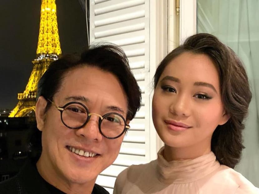 Jet Li Posts Rare Photo Of Wife Nina Li Chi And Their Two Daughters On
