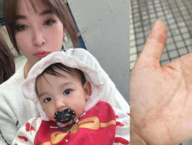 'We failed as parents': Taiwanese star Sharon Hsu after her 10-month-old baby accidentally swallows safety pin and throws up blood