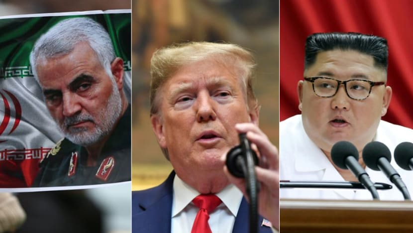 Commentary: As Iran-US drama plays out, North Korea leader Kim Jong Un takes notes