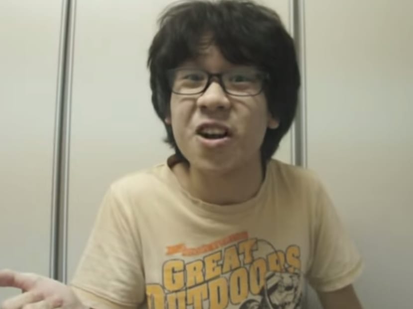 Screencap of the YouTube video by Amos Yee