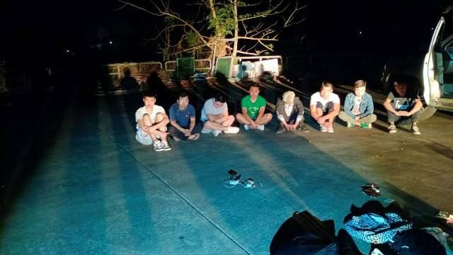 企图偷渡入境 泰国执法人员逮捕八名中国男子