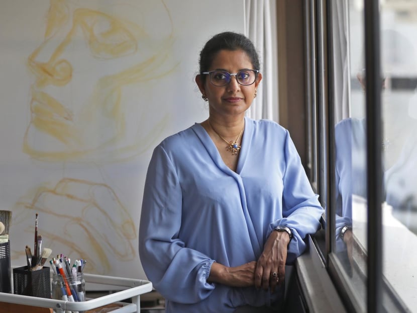 Singaporean artist Lakshmi Mohanbabu, who spent most of her growing up years in Afghanistan.