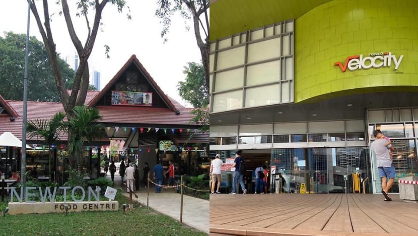 Newton Food Centre, Velocity@Novena Square among places visited by COVID-19 cases linked to TTSH cluster Newton Food Centre, Velocity@Novena Square among places visited by COVID-19 cases linked to TTSH cluster