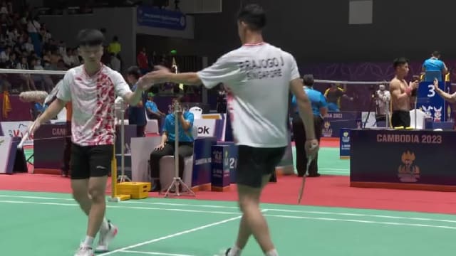 吴忠汉和倪祖杰不敌印尼组合 获得羽毛球男双铜牌