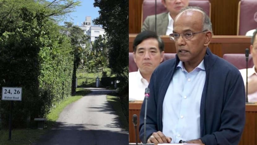 Shanmugam says he rented Ridout Road property to prepare for sale of family home, not profiting from rental