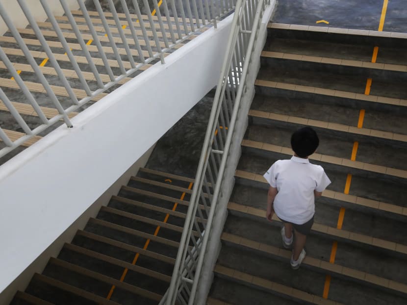 Education Minister Chan Chun Sing said that too much stress in school might break a person, whereas too little may not help a student grow as a person.