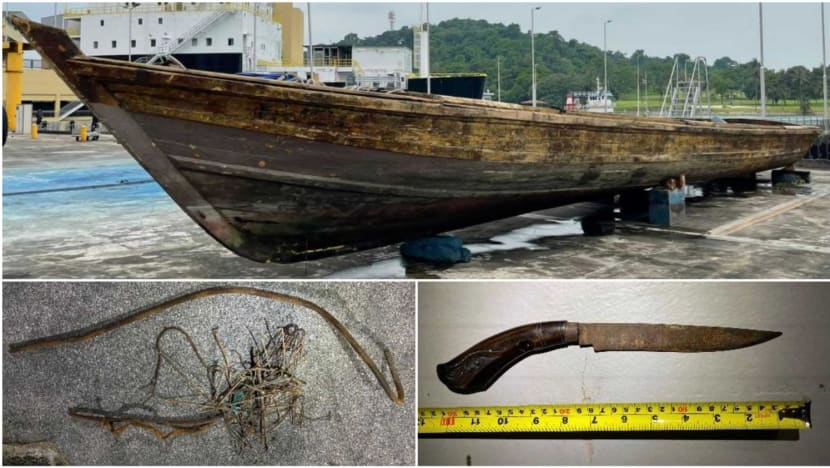 Nine men arrested for stealing scrap metal from moving barge off Kusu Island