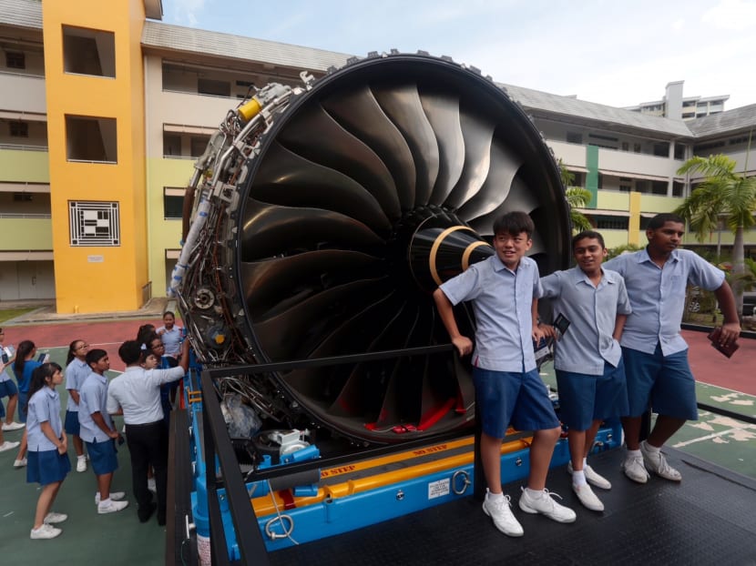 Gallery: Rolls-Royce kicks off drive to interest students in aerospace industry