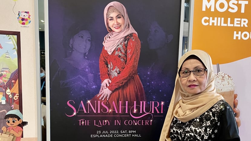 Sanisah Huri teruja tarikh baru konsert diumumkan, harap dapat ubati rindu peminatnya di Esplanade pada 23 Jul Sanisah Huri teruja tarikh baru konsert diumumkan, harap dapat ubati rindu peminatnya di Esplanade pada 23 Jul