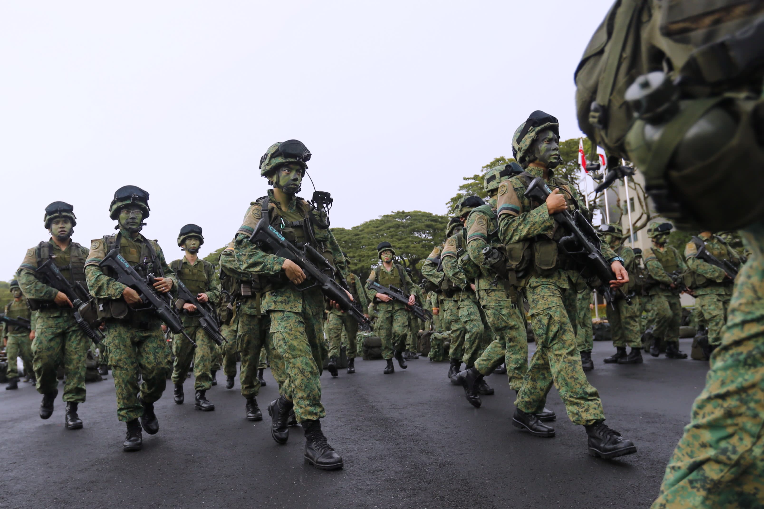 NSmen to get S$100 in credits to mark 55 years of National Service