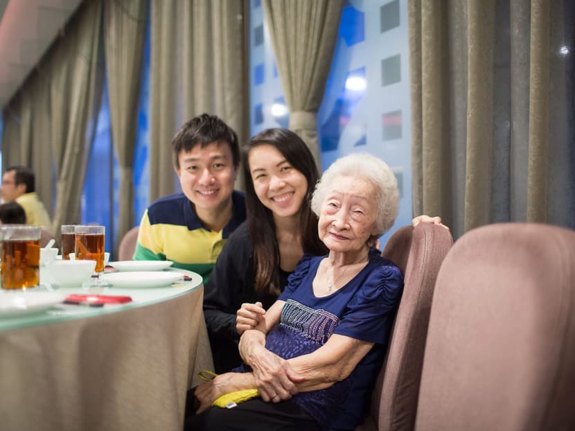 Mdm Yuen Soh Ying, in her 90s, had S$6,600 of her more than S$10,000 hospital bill covered by MediShield Life when she had a hip replacement and an infection this year. The remainder was paid for through her Medisave account and she paid about S$100 in cash. Photo: Family of 

Mdm Yuen Soh Ying