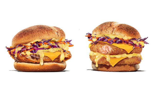 Burger King新春新品　柚子酱是主角！