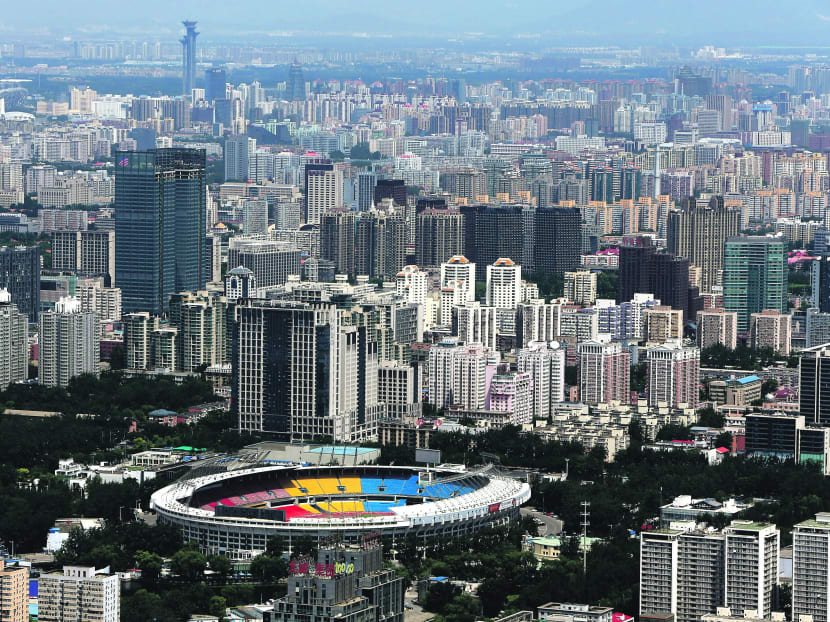 View of buildings in Beijing. Photo: Reuters