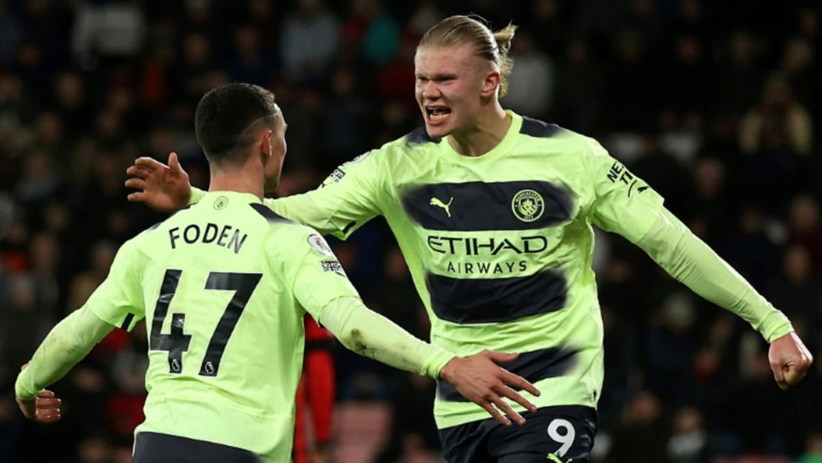 Haaland mencetak rekor Manchester City sebagai juara mengalahkan Bournemouth