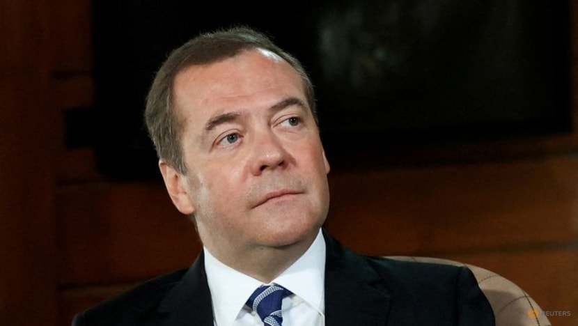 Russian ex-president Medvedev says Japanese PM should disembowel himself Russian ex-president Medvedev says Japanese PM should disembowel himself