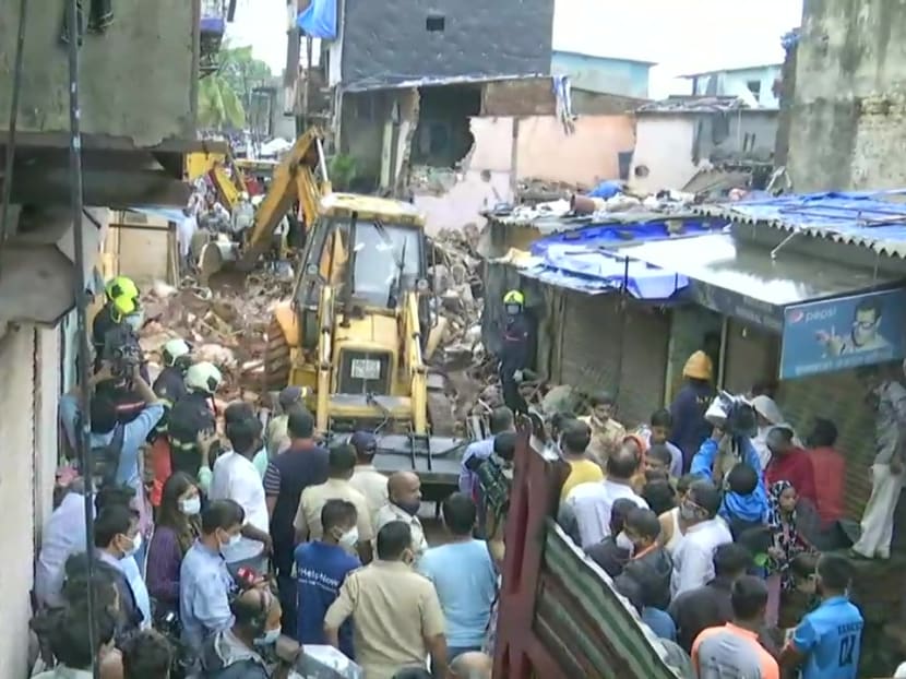 12 dead in Mumbai building collapse
