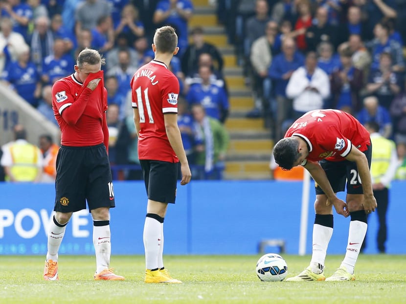 United’s defence imploded to leave the team with only five points from their opening five games. Photo: REUTERS