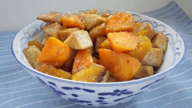 【潮州食谱】糕烧番薯芋