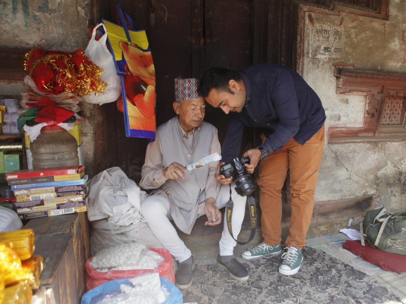 Nepal storyteller uses photos and few lines to reveal lives
