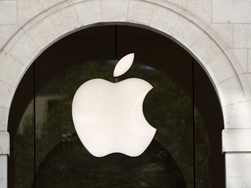 Apple logo at an Apple store in Paris. Photo: Reuters
