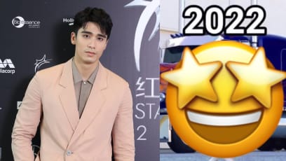Zhu Houren's Son Joel Choo Knows What He's Wearing For Star Awards 2022… And It’s Wheely Interesting
